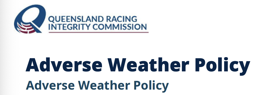 QRIC Adverse Weather Policy